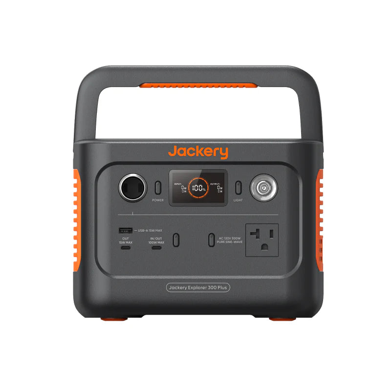 Jackery Explorer 300 Plus Portable Power Station – 288Wh Capacity