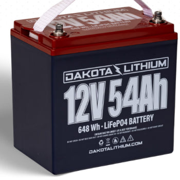 Dakota Lithium 12V 54AH Battery 