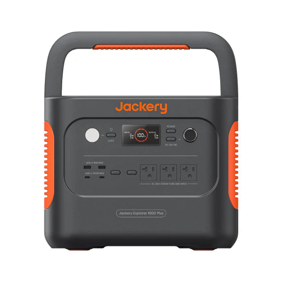 Jackery Explorer 1000 Plus Portable Power Station – 1264Wh Capacity | 2000W