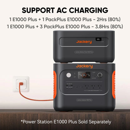 Jackery Battery Pack 1000 Plus | 1264Wh Capacity