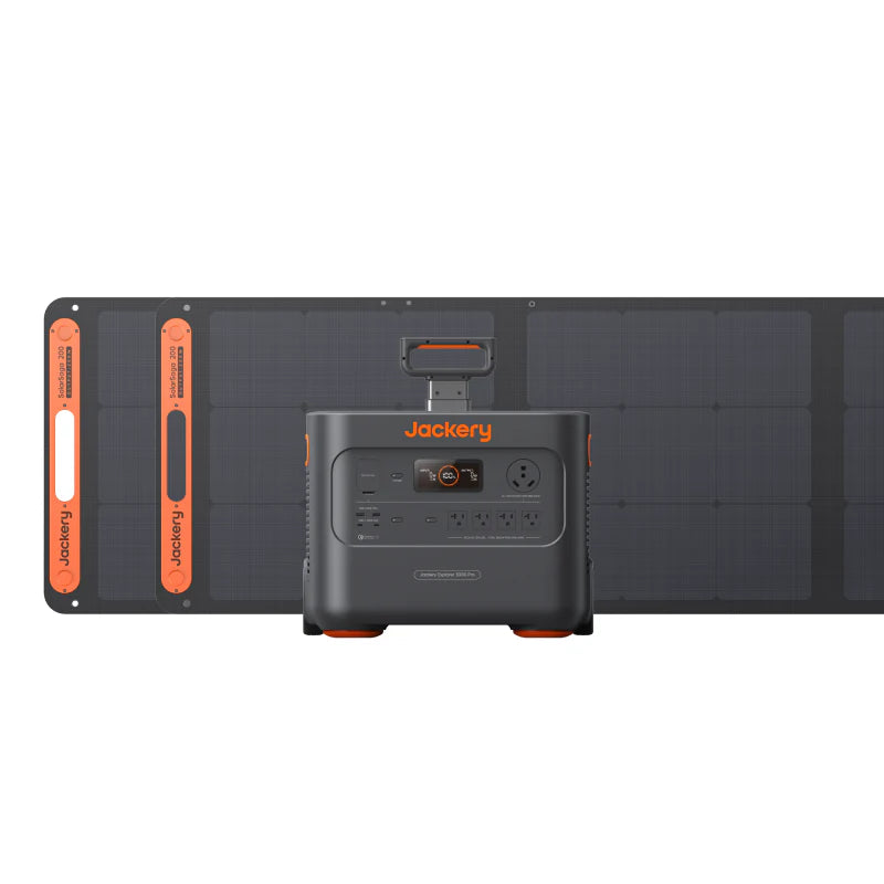 Jackery Solar Generator 3000 Pro + 1*E3000 Pro + 2*200W Solar Panel