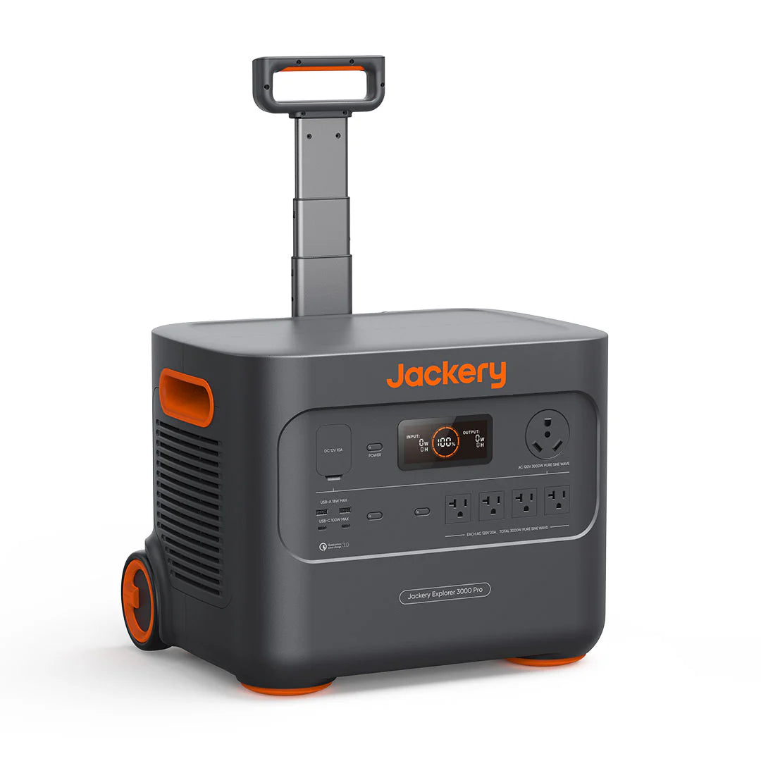 Jackery Solar Generator 3000 Pro + 1*E3000 Pro + 2*200W Solar Panel