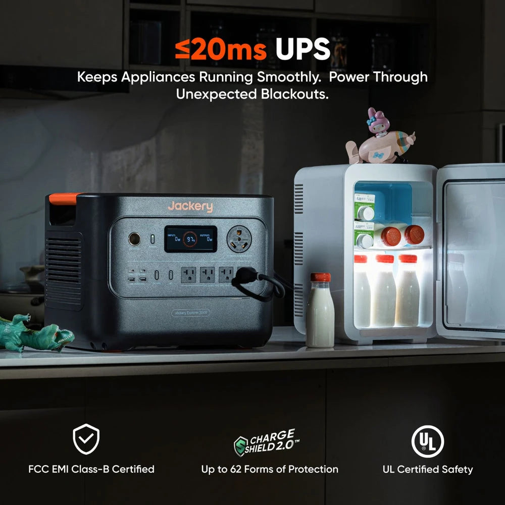Jackery Explorer 3000 V2 Portable Power Station – 3072Wh | 3600W