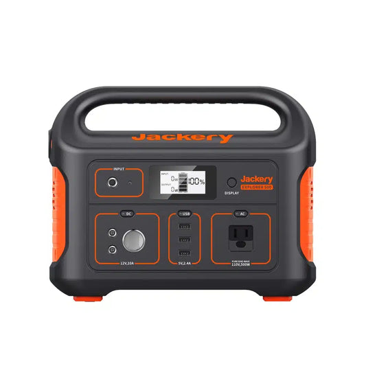 Jackery Explorer 500 Portable Power Station – 518Wh Capacity
