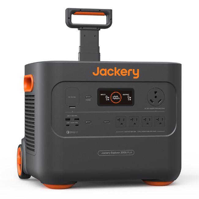 Jackery Explorer 2000 Plus Portable Power Station – 2042Wh Capacity | 3000W